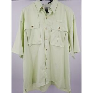 MAGELLAN Sportswear Aransaspass Vented Shirt Sleeve Men's Shirt Size XL
